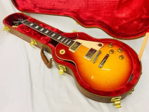 Electric Guitar Gibson Les Paul Standard 50s Heritage Cherry Sunburst 2023