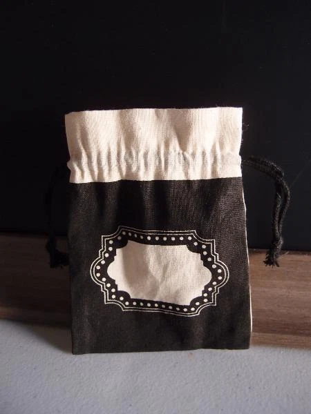 Хлопок Favor подарок на шнурке сумки мешок - размер 3 «x 5» - 12 сумок - выбрать принты - Изображение 3 из 4