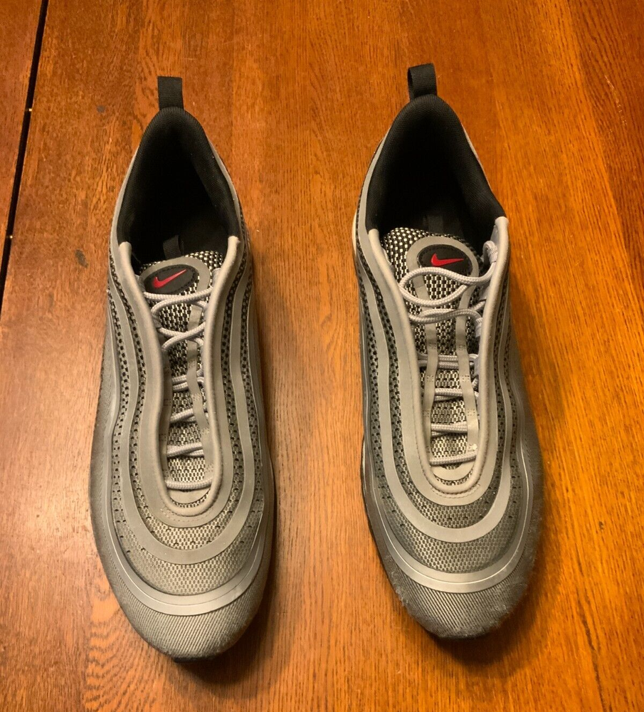 Nike Air Max 97 Ultra 17 Mens Sneaker Silver Size 13 918356-003