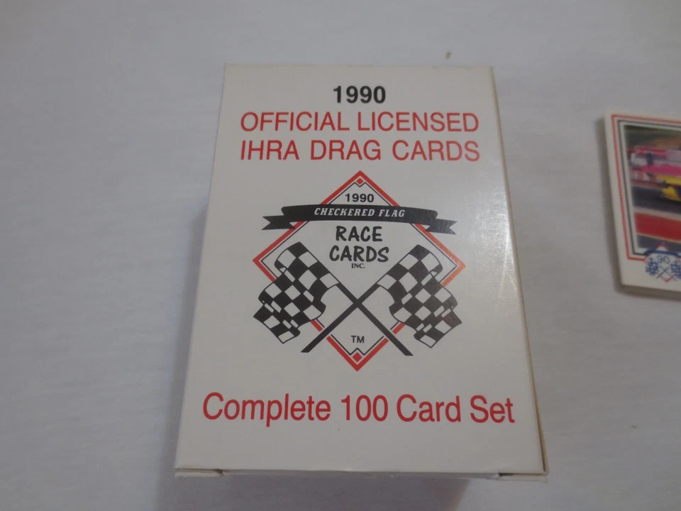 Drag Racing Official Licensed IHRA Drag Cards Complete 100 Cards Set - Image 2 of 4