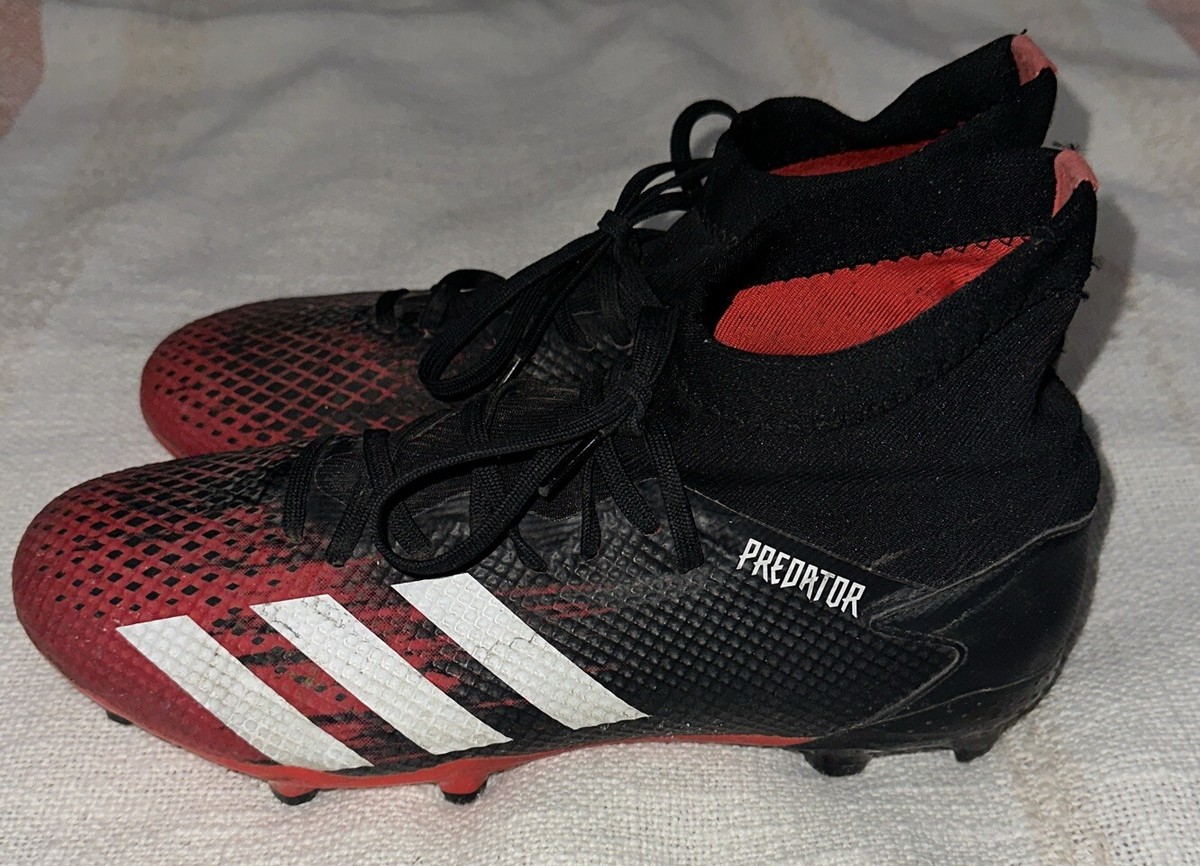 Adidas Predator DEMONSCALE EE9555 FG Soccer Cleats Men's 7.5 Black