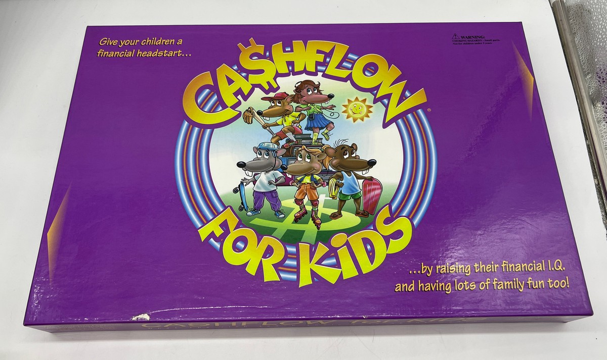 【英語版】CASHFLOW for KIDS ボードゲーム　新品 Amazon.com: Rich Dad CASHFLOW Board Game, Educational