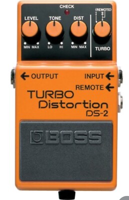 Boss DS-2 Turbo Distortion Guitar Pedal