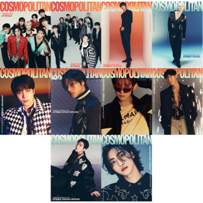 COSMOPOLITAN Korea 2024 Juli ATEEZ, KIM HYE YOON, STAYC, KPOP, KSTAR, K MODE