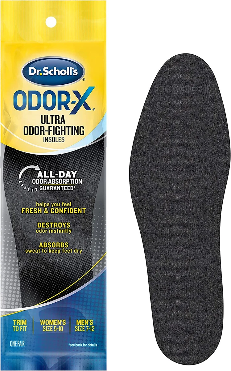 Odor fighting store insoles