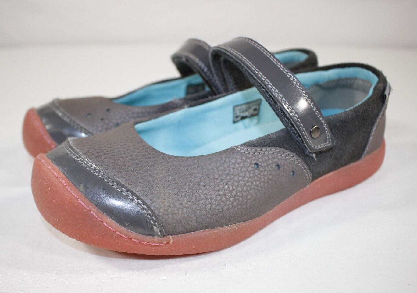 Keen Shoes mocassini donna 6 Mary Jane sportivi in pelle 1013606 grigio blu