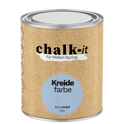 Kreidefarbe Shabby Chic Möbel Holzlack Vintage Natur 40 Farben Auswahl Möbellack