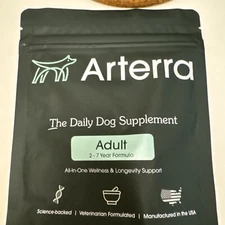 Arterra Adult Daily Dog Supplement for All-in-One Wellness & Longevity Support