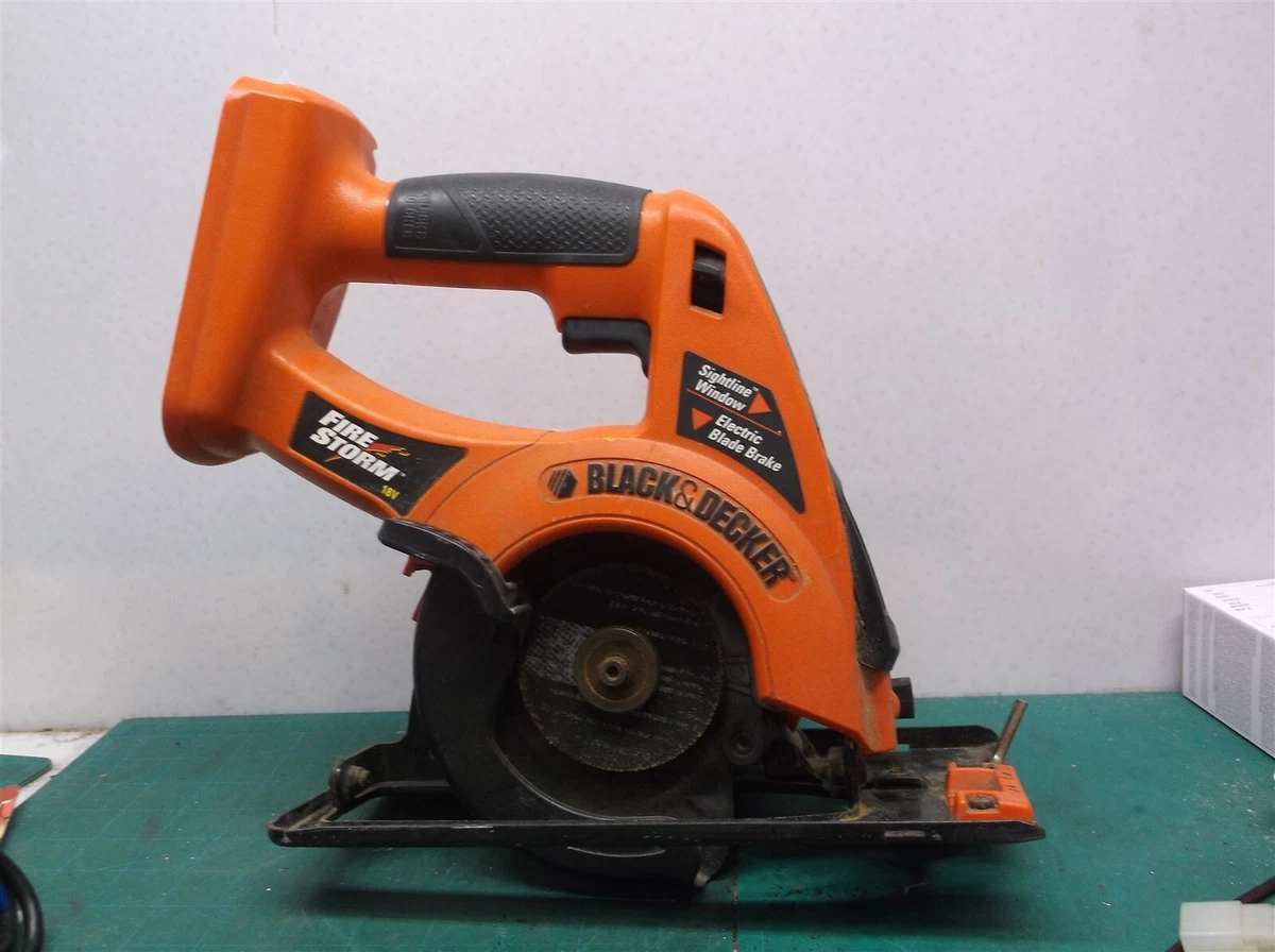 Black and decker firestorm 18v circular saw sale