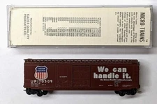 MTL Micro-Trains 33050 Union Pacific UP 170509  50 foot boxcar Dark Blue Shield