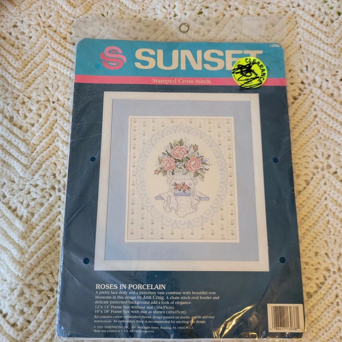 Stamped clearance embroidery kits
