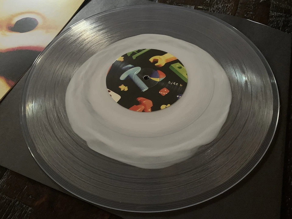 FLESHWATER We're Not Here To Be Loved LP Blob Vinyl w/ Poster-Team Sleep Whirr - Image 4 of 4