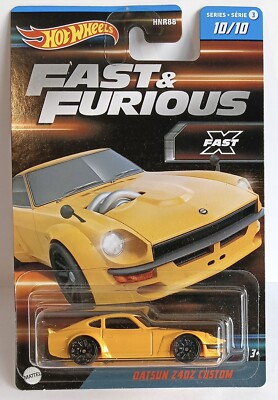 HOT WHEELS 2023 FAST & FURIOUS FAST X DATSUN Z40Z CUSTOM, Free