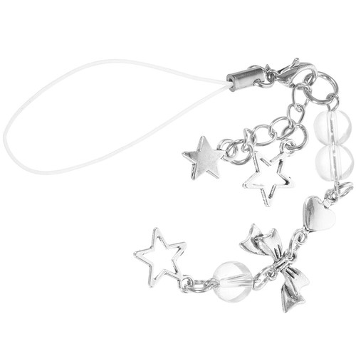 Alloy Mobile Phone Chain Miss Lovely Pendant Strap Charm for Women - 第 8/12 張圖片