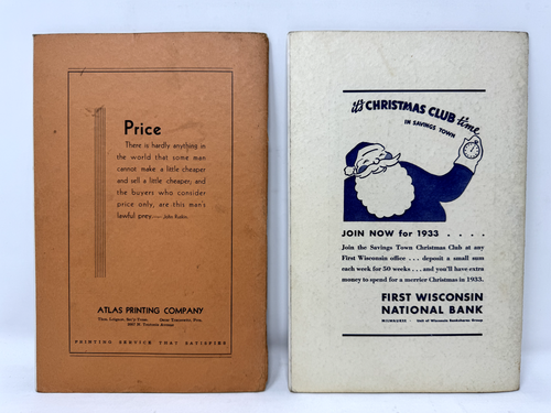 Lot of 9 Antique North Division High School Tattler Yearbooks 1930s Milwaukee - Picture 7 of 22