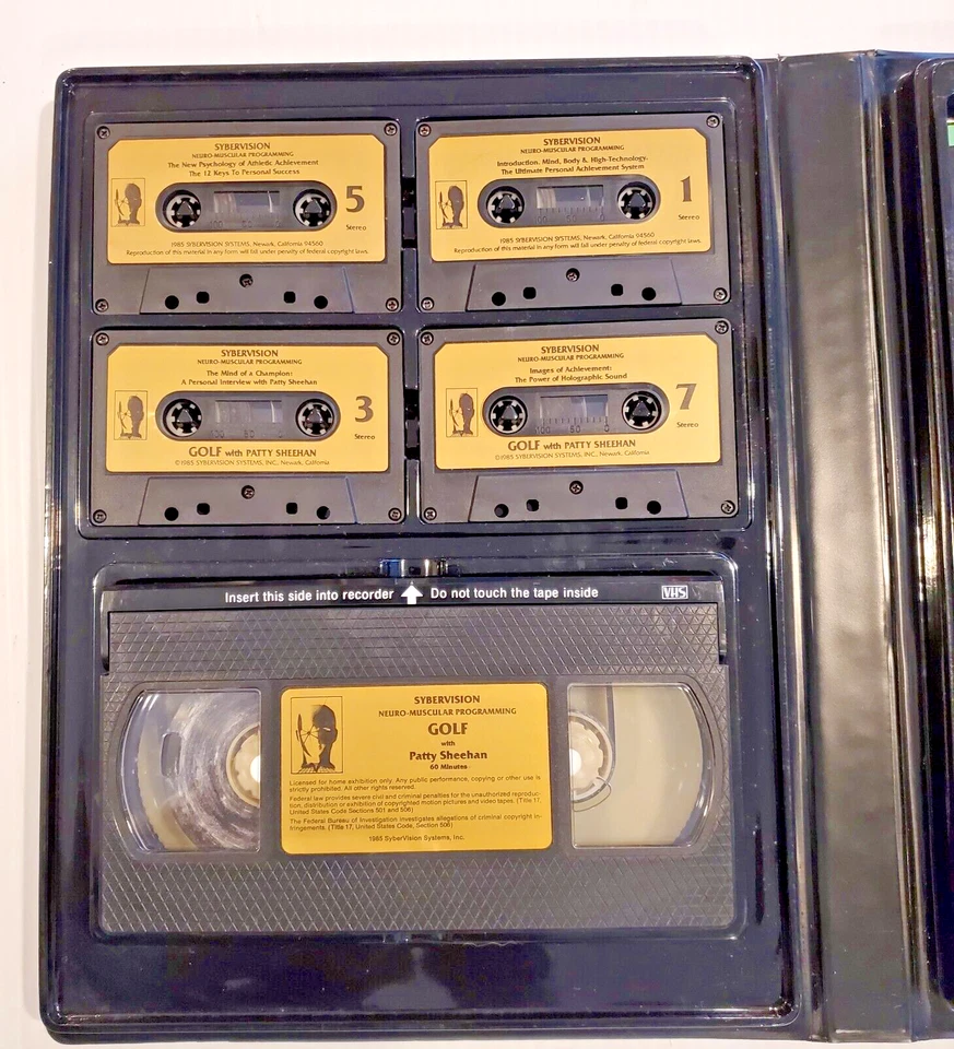 Neuromuscular Training GOLF SyberVision by Patty Sheehan Video/Audio Course VHS - Image 4 of 4