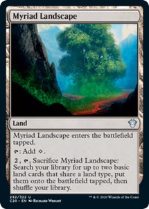 Myriad Landscape x4 - Commander 2020 - NM-Mint, English - Commander 2020