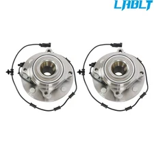 LABLT 2PCS Front Wheel Bearing Hub Assy w/ ABS For Ram 2500 3500 4WD 2012-2013
