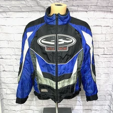 Castle X Racing Snowmobile /Motorcycle Jacket Men's Medium Y2K