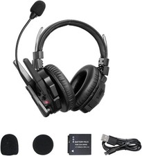 SYNCO Xtalk Xmax1 Wireless Intercom Headset System Xmax1/1 PCS, Black