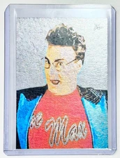 Max Limited Platinum Plated Artist Signed "Saved By The Bell" Trading Card 1/1