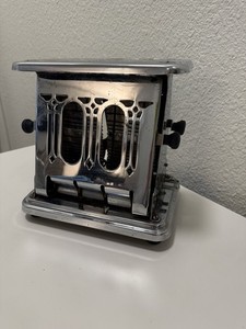 Antique Universal Electric Toaster 1914 Landers Frary Clark Chrome Untested