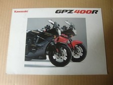 1989 kawasaki GPZ400R     Brochure   JAPAN 8