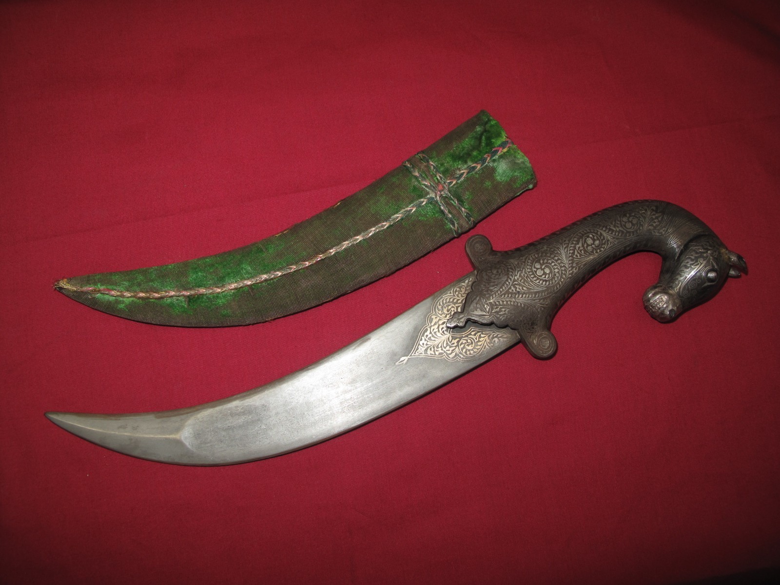 Antique Wootz Dagger 19th Century
