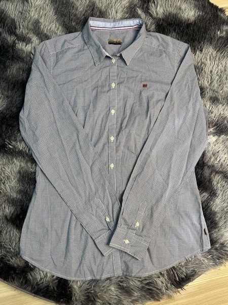 Men Napapijri Shirt Navy Polyester 40 /L / 48