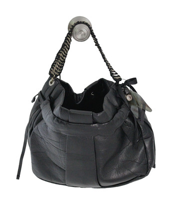 MARNI Soft Black Leather Soft Hobo Chain Shoulder Bag ~ New With Tag & Dustbag