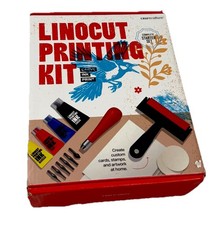 Linocut Printing Kit - Stamp Making Carving Tools - Crafts for Adults