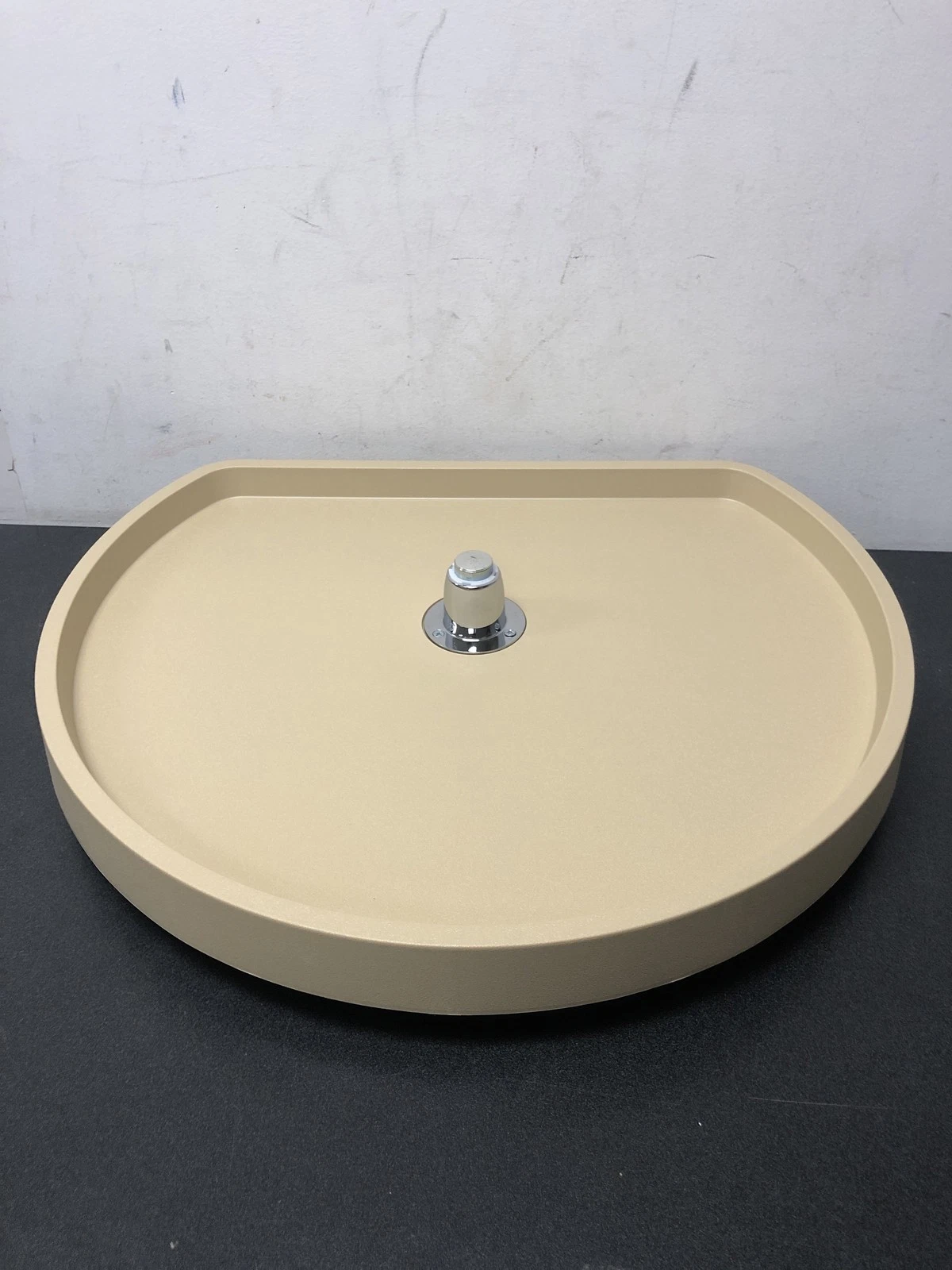 Rev-A-Shelf 6221-22-15-52 Classic 22" D-Shaped Lazy Susan for Corner Cabinets -