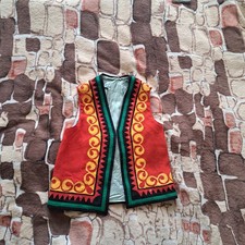Vintage Ukrainian vest. boho style vest hippie style vest, vest 14