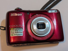 Nikon Coolpix L26 Digital Camera AS IS Has Lens Issue