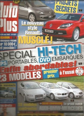 AUTO PLUS NR.977 AUDI-BMW-MERCEDES / MEGANE 3 / ESPACE 5 / GOLF BREAK / HI-TECH