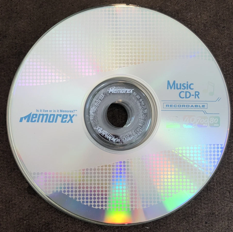 Enorme Lote de Memorex CD-R Lightscribe + Estojos + Etiquetas - Imagem 3 de 4