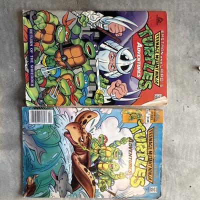 Archie Comics TMNT Adventures #7 Return of the Shredder First Printing Comic Lot