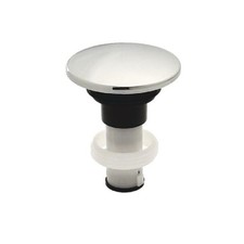 Pfister Push Seal Drain Stopper without Logo, Polished Chrome