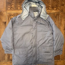 Vintage 1980s Letter Carrier Parka Jacket Mail Postal XL Somes Uniforms Winter