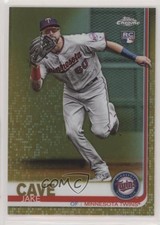 2019 Topps Chrome Gold Refractor 20/50 Jake Cave #161 fm0