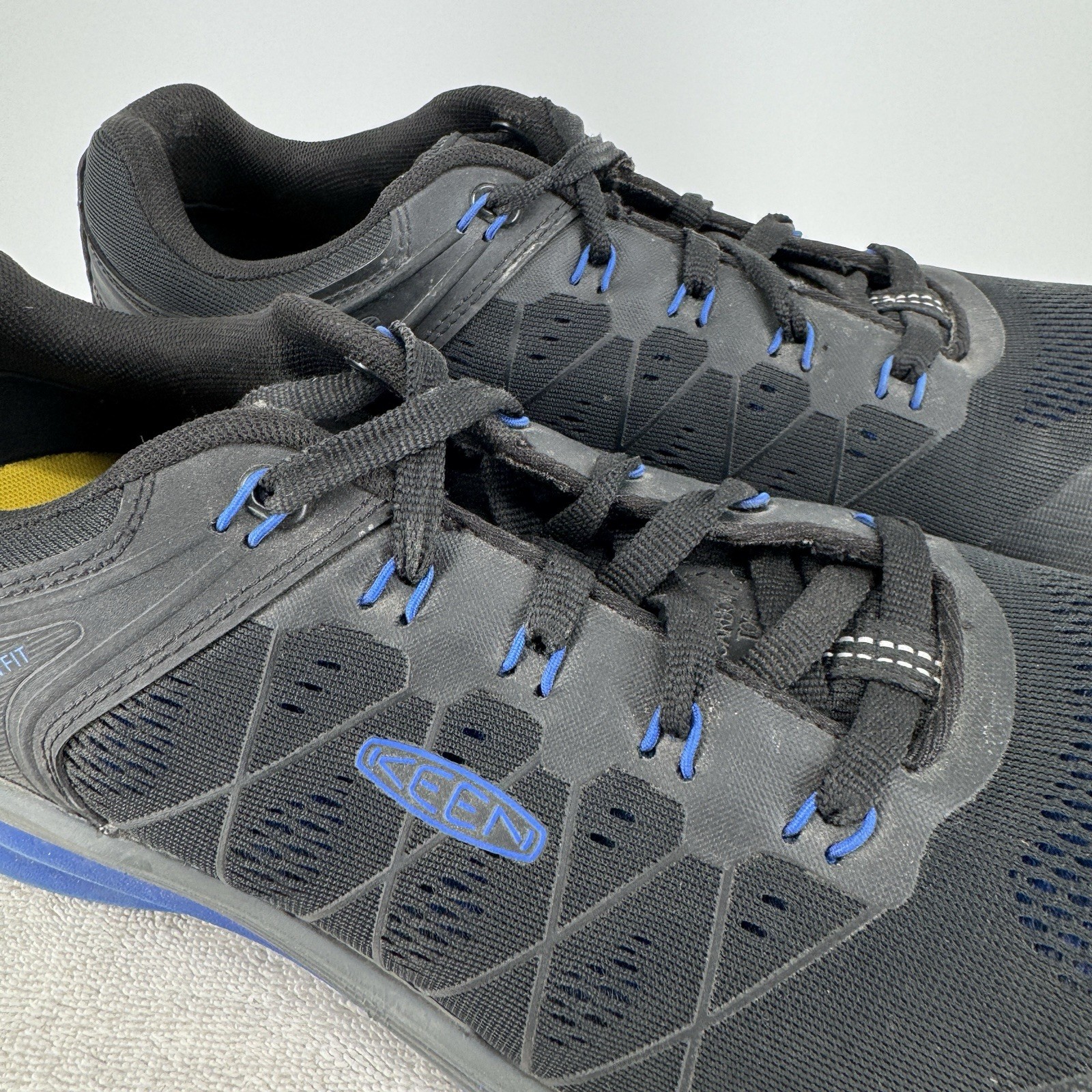 Keen scarpe uomo 10 5 nero blu utility vista punta composita lavoro outdoor