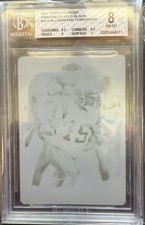 2007 Topps Chrome League Leaders LaDainian Tomlinson #TC153 Printing Plate 1/1