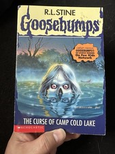 Goosebumps #56 the Curse of Camp Cold Lake - No Inserts R.L. Stine