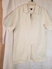 Women's Universal Threads White Jean Dress Size XL