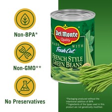 Blue Lake French Style Green Beans, 14.5 oz Can Pack of 4 , Canned Vegetables
