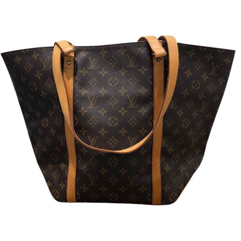 LOUIS VUITTON Monogram Canvas Sac Shopping Tote M51108 in Brown #3448