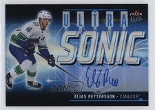 2024-25 Upper Deck Fleer Ultra Ultrasonic Elias Pettersson #SN-24 Auto 1h7t