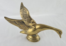 Sehr dekorative Messing Figur - Ente - Vintage