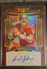 2023 Panini Select - Signatures Brad Johnson #SIG-BJO Maroon Prizm /75 (AU)