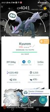 Pok mon Go - Shundo Shiny Kyurem Unova Special Background-Legacy Glaciate - PTC